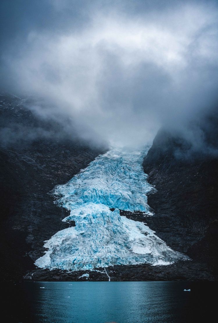 Glacier near Maniitsoq, Greenland